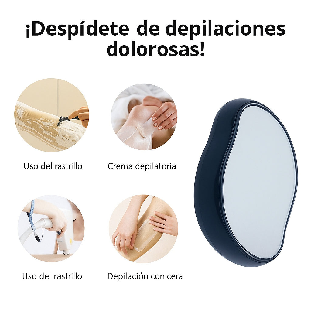 Elimina el vello rápido | Depilador De Cristal SmoothGlow®