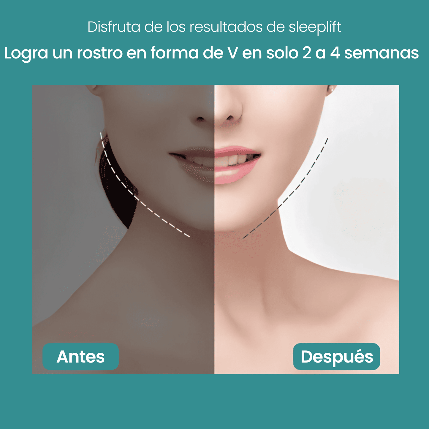 Esculpe Tu Rostro|Faja Facial SleepLift® 2 En 1